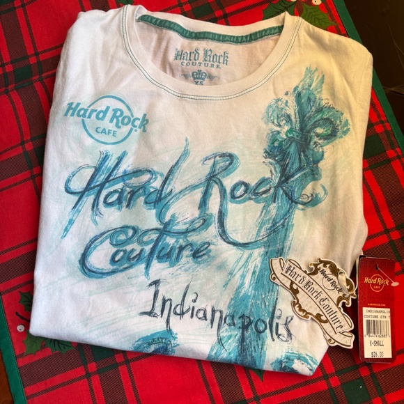 2 Hard Rock Cafe Indianapolis T Shirts  NWT - Picture 3 of 8